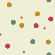 retro colored random dot repeat pattern